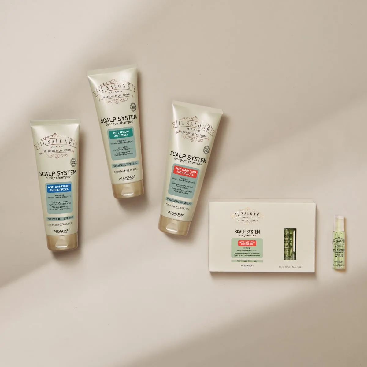 Produkty skupiny Scalp System line